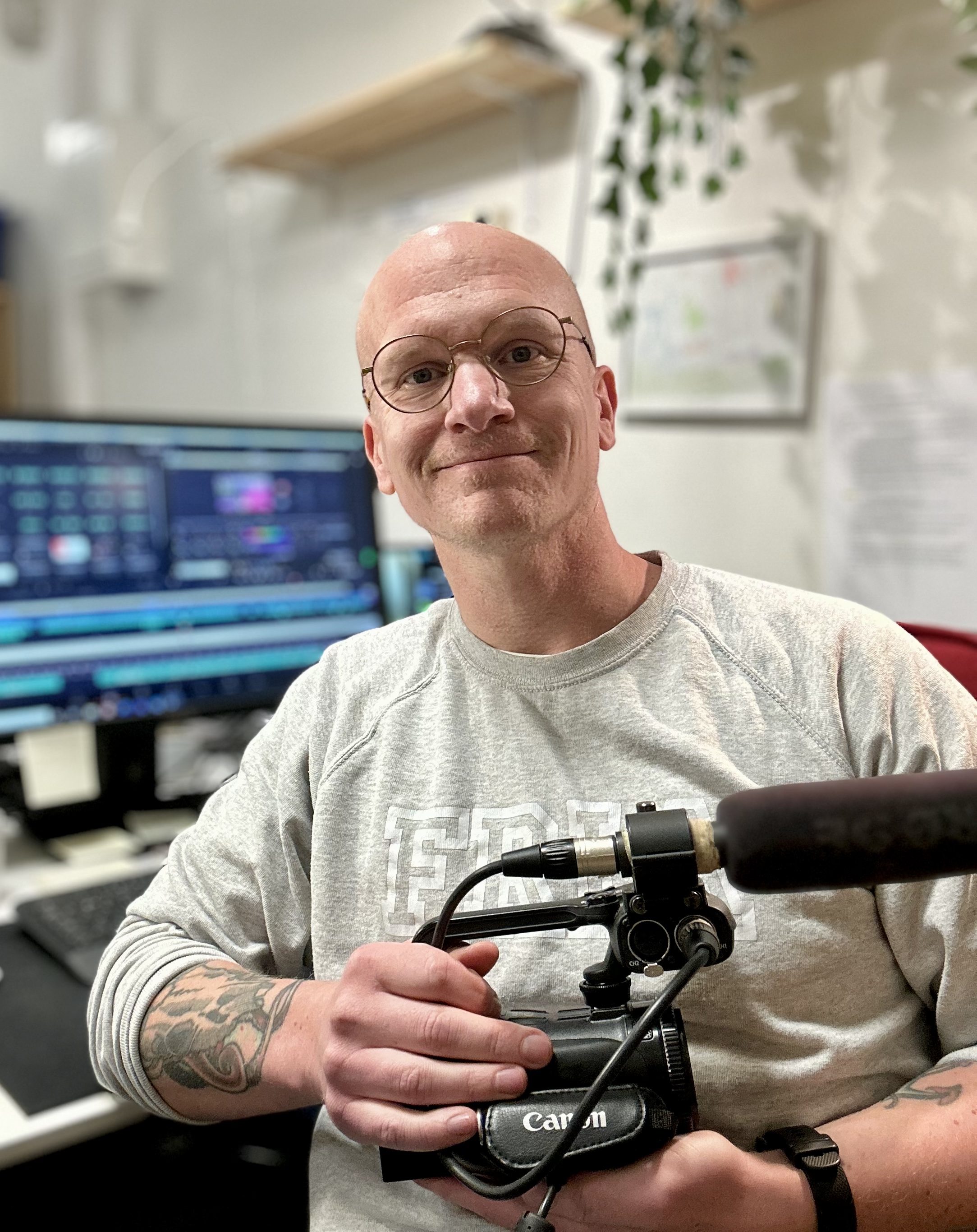Digitalisering av band på VHS eller videokamera band.
